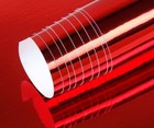240 x60  Red Chrome Mirror Vinyl Film Wrap Sticker Decal Stretchable 20ft X 5ft