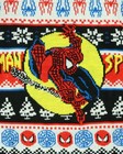 Marvel Men s Spider-man Spidey Jump Adult Ugly Christmas Pullover Sweater