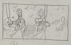 Star Wars Clone Wars 2005 Production Art- Anakin Storyboard 2  read Description 