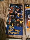 1976-1988 8 Lot san Diego Chargers Official Nfl Media Guides Collection 
