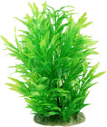 Aquarium Decor Fish Tank Decoration Ornament Artificial Plastic Plant Green     