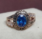 Personalized High School Class Ring Add School Name  Year   Inside Engraving