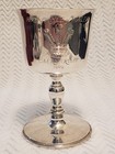 Elizabeth Ii Sterling Silver Prince Of Wales Caernarvon Castle Goblet 1969 346g