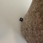 Fiona Walker England Handmade Organic Wool Llama Head Wall Decor Large 22 h