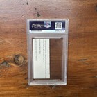 Buzz Aldrin Astronaut Moon Landing Signed Cut Psa Autograph