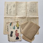 1940s Vintage Simplicity 1543 Snood Hat Jacket Bag Purse Sewing Pattern