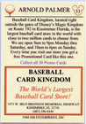 1988 Baseball Card Kingdom Arnold Palmer Promo Card  33