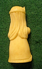 Vintage Inuit Eskimo Carved Wizard King From Greenland