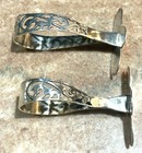 Two Signed Hector Aguilar Mexico Sterling Baby Food Pusher Spoon Utensil 50 71g