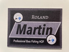 Roland Martin Autograph Fisherman Hall Of Fame Hof Custom Trading Card Signed