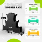 Neoprene Coated Dumbbell Set - Multiple Weights  Anti-roll  Hexagon Shape