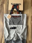 Simms Riffle Stockingfoot Fishing Waders   Men   s Xl   Boulder   New    Fast Ship
