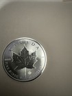 2016 Canadian Maple Leaf 1 Oz  999 Silver Coin Proof W  Maple Leaf Privy 