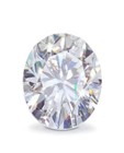 Vvs1 D Oval Moissanite Diamond Gra Certified Loose Stone 0 5   5 Carats