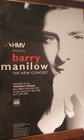 40x60  Subway Poster barry Manilow 1998 The New Concert Uk Tour Hmv Original oop