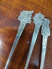 Korea 800 Silver Souvenir Spoons Set 5