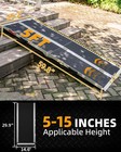 Wheelchair Ramp Seamless Non-slip Aluminum Folding Loading Ramps For Home Steps