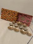 Vintage 1930 s Children s Porcelain Tea Set Peach Lusterware  11 Pieces   Japan