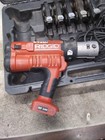 Ridgid Propress Model Rp340 With 6 Copper Pipe Press Tool Jaws