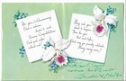 Vtg Anniversary Card Approx 5 X 6   Turning Wheel With Years