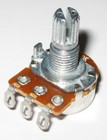 Audio  a  Taper 50k Ohm Potentiometer - 6mm  1 4   Shaft - 1 8 Watt 50000 Ohm