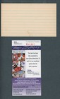 Nat Clifton Signed Index Card Jsa Authentic Autograph R40891