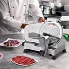 Commercial Meat Slicer Stainless Steel 10  Blade Cheese Food Electric Cutter