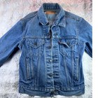 Vintage 80s Levis 70506 0217 Denim Trucker Jacket Size 40 Made In Usa M   A24