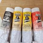 Winsor   Newton Winton Oil Colour Lot Of 7 200 Ml   37 Ml Black Yellow Red Blue