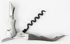 2 Openers - Corkscrew Doubled Hinged Waiters Wine Beer Bottle Opener Cutter