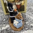 Wee Forest Folk Miss Polly Mouse M-046 W  Wff Box Stove And Copper Kettle