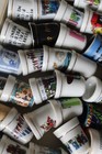 Assorted Collectible Souvenir Sewing Thimbles Lot  Mixed Designs   Colors