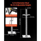 4-pack Adjustable Leveling Jacks  18 2 In  Adjustable Height   3307 Lbs  1500 Kg