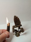 Handmade Bronze Table Lighter    Petrol Lighter Military Vintage Style 