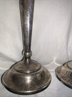 Weighted   Reinforced Sterling Silver Candlestick Set Candle Holder Pair 10 
