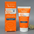 Avene Sunscreen Spf 50  High Protection Fluid 50ml Fragrance-fee Exp 02 2029