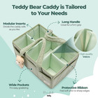 Diaper Caddy Organizer For Changing Table  Storage Basket For Wipes  Gift For Ba