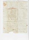 Brazil Stampless Cover 1766 8 Oct  Montaban - No Cancellation Folded Letter