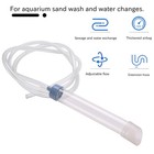 Fish Tank Aquarium Gravel Cleaner Syphon Vacuum Water Changer Pump Siphon6871