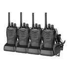 4 Pack Baofeng Bf-88a Walkie Talkie 2 Two Way Radio Long Range Handheld Frs