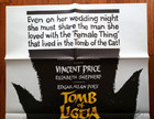 Tomb Of Ligeia  1964  Price  27x41 Folded Original One Sheet Movie Poster