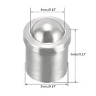 Ball Plunger  Ball Detent  Spring Plunger Screw  20pcs  5 X 6  25n 