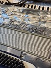 Vintage Royal Accordion     Silver Pearl Finish     Fully Working     Excelsior Case
