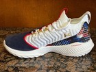New  Mens Under Armour Ua Harper 9 Turf  usa  Baseball Shoes White navy red