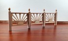 Dollhouse Sunburst Railing For Porches Or Decks 1 12 Scale Miniature Assembled