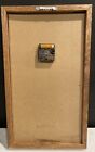 Vtg Jim Beam Wall Clock Horse Stable Theme 11x19   