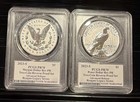 2023-s Ngc Reverse Pf70 Set W  Morgan   Peace Silver Dollars Regan Legacy Series