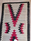 Old Navajo Rug 60  X 33 