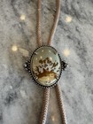Stunning Vintage Natural Stone Western Bolo Tie