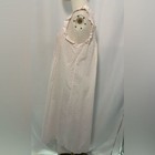 Vtg 80s Baradgco Floral Ruffle Nightgown Size S